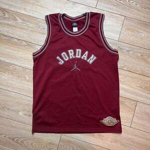 Vintage Air Jordan Millennium 20th Anniversary Burgundy Mesh Jersey